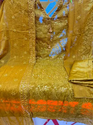 Premium Chiffon Georgette 3-Piece Set